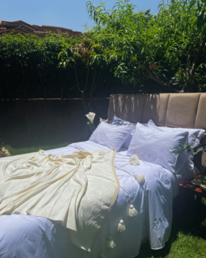 Jadila - Handmade Bed Throw